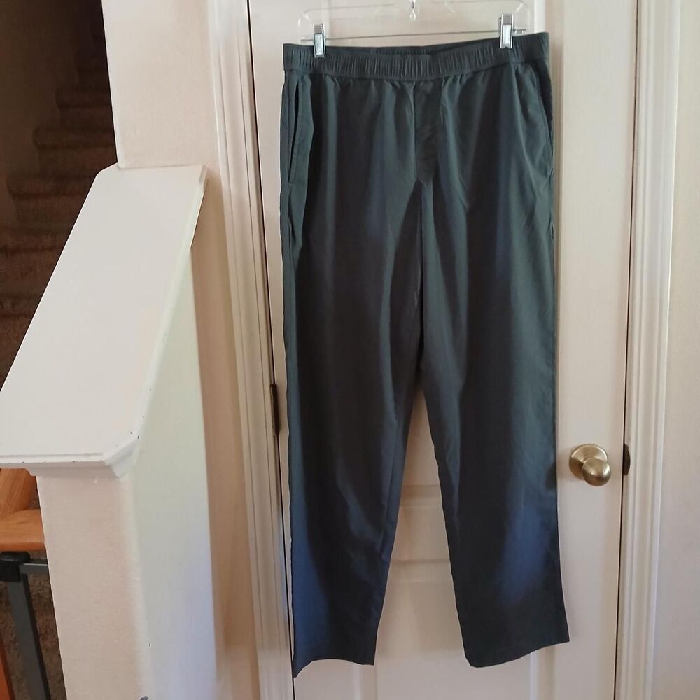 Eddie Bauer Lightweight Quick Dry Gray Straight Leg Hiking Pants Mens L Gorpcore